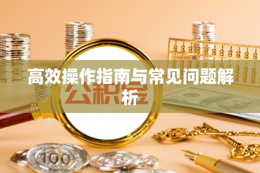 海淀高效操作指南与常见问题解析