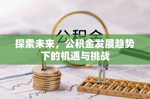 海淀探索未来，公积金发展趋势下的机遇与挑战